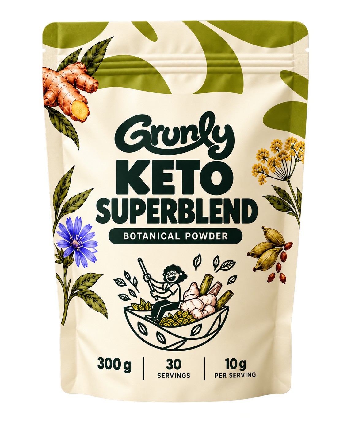 Keto Superblend 300 g pouch