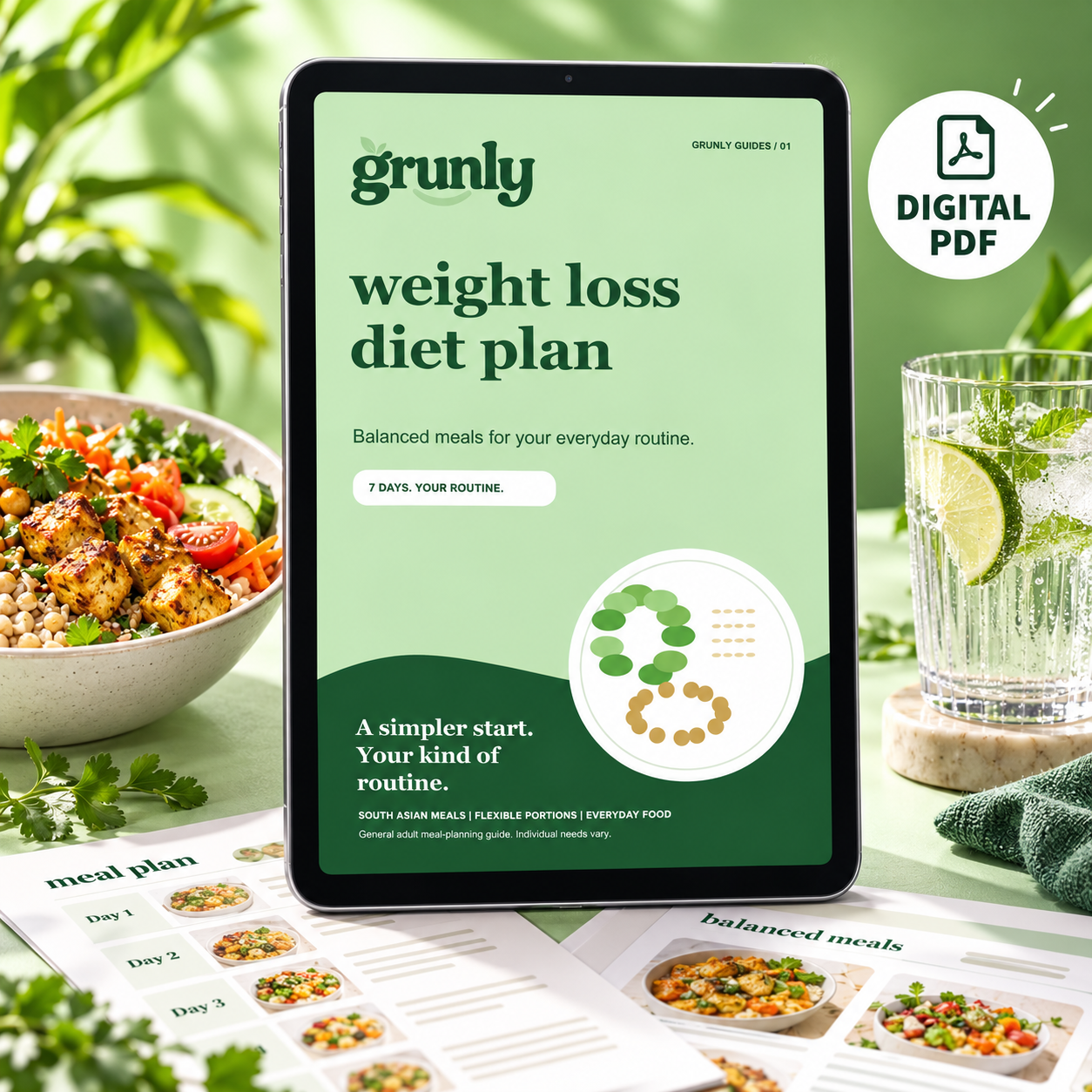 Weight Loss Diet Plan nutrition plan cover